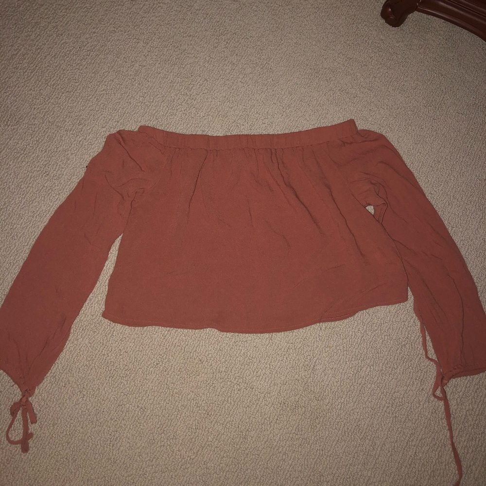 Pacsun long sleeve off the shoulder top